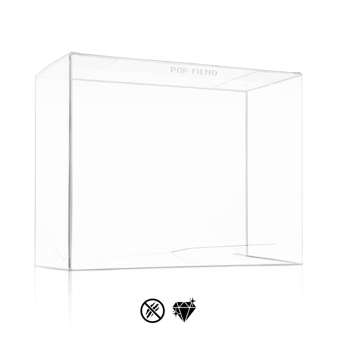 Clear plastic Funko Pop protector case for preserving and displaying collectible figures